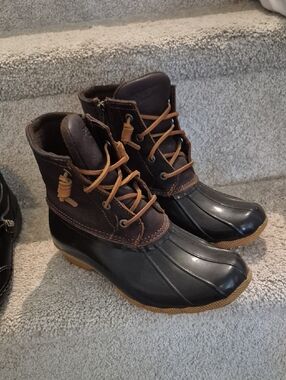 Sperry Saltwater Weatherproof Duck Boots 6.5 M